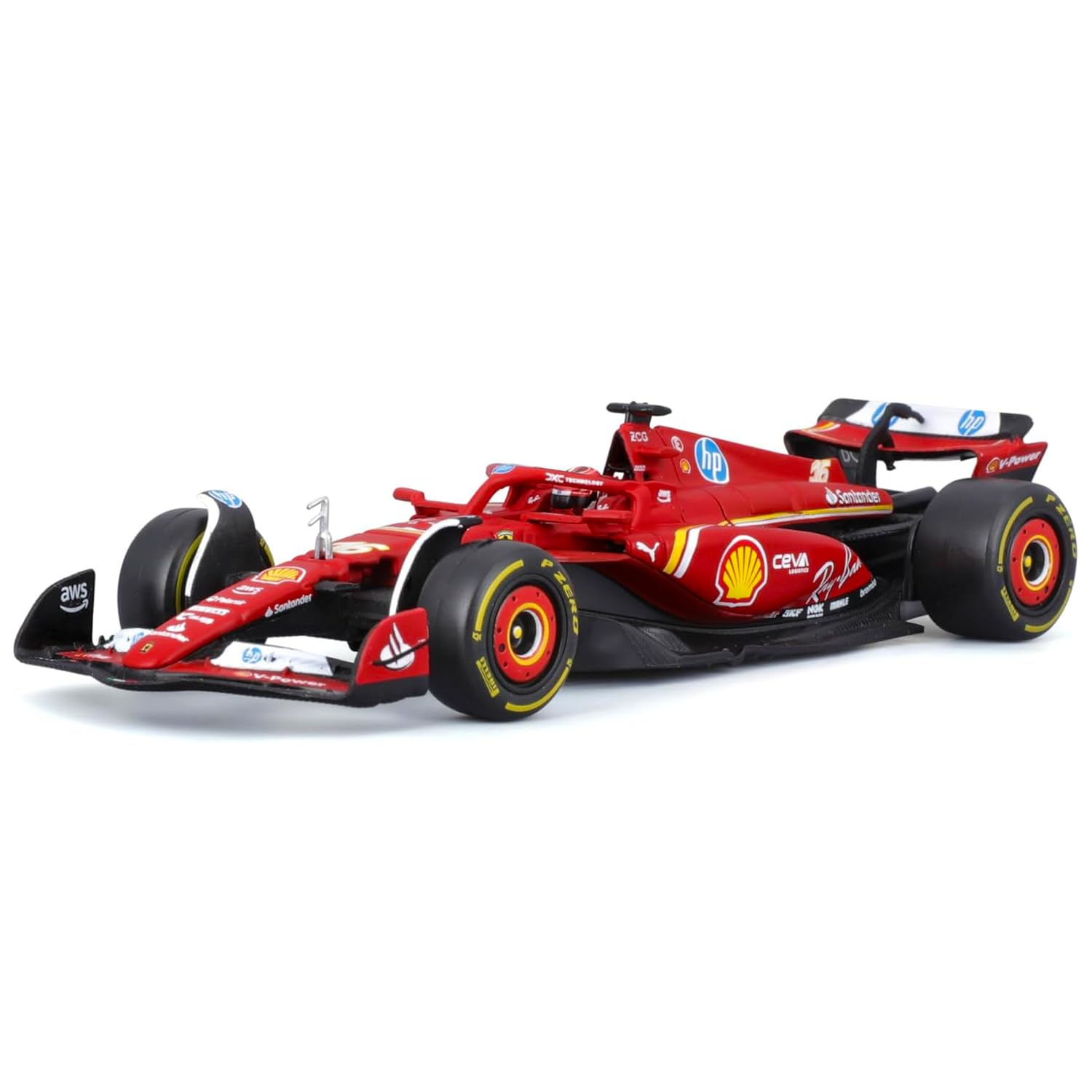 Amazon.com: Scuderia Ferrari SF-24 w/Helmet F1 Team SF24 Signature